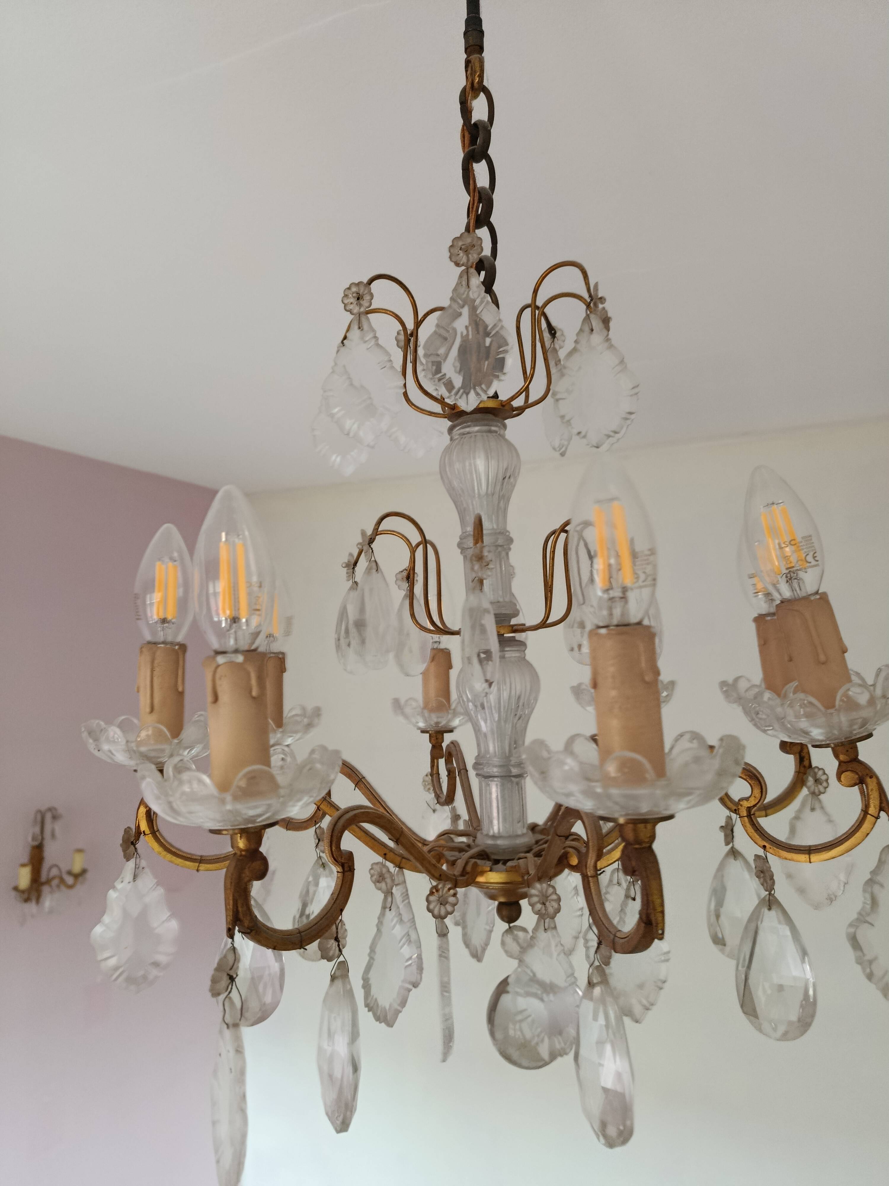 Louis XV style chandelier