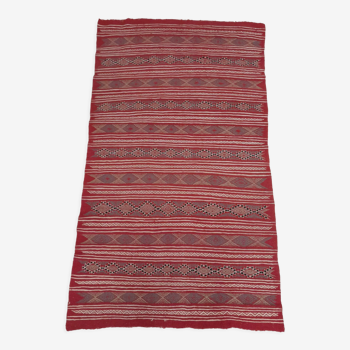 Tapis kilim merghoum fait main 203x114cm