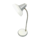 Grande lampe de bureau orientable en métal laqué blanc années 70
