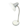 Grande lampe de bureau orientable en métal laqué blanc années 70