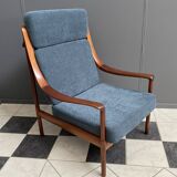 Highback easy chair by Wilhelm Knoll 1960s