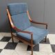 Fauteuil à dossier haut de Wilhelm Knoll, années 1960