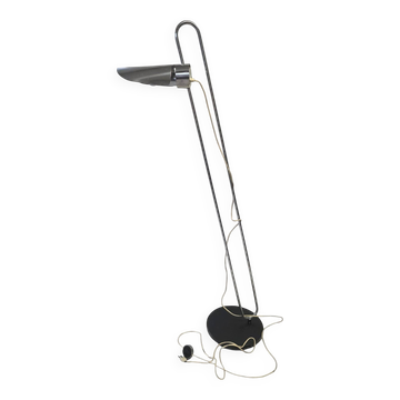 Italian chrome Space Age floor lamp attributed to Goffredo Reggiani.