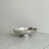 Plat / coupe ancienne en métal argenté