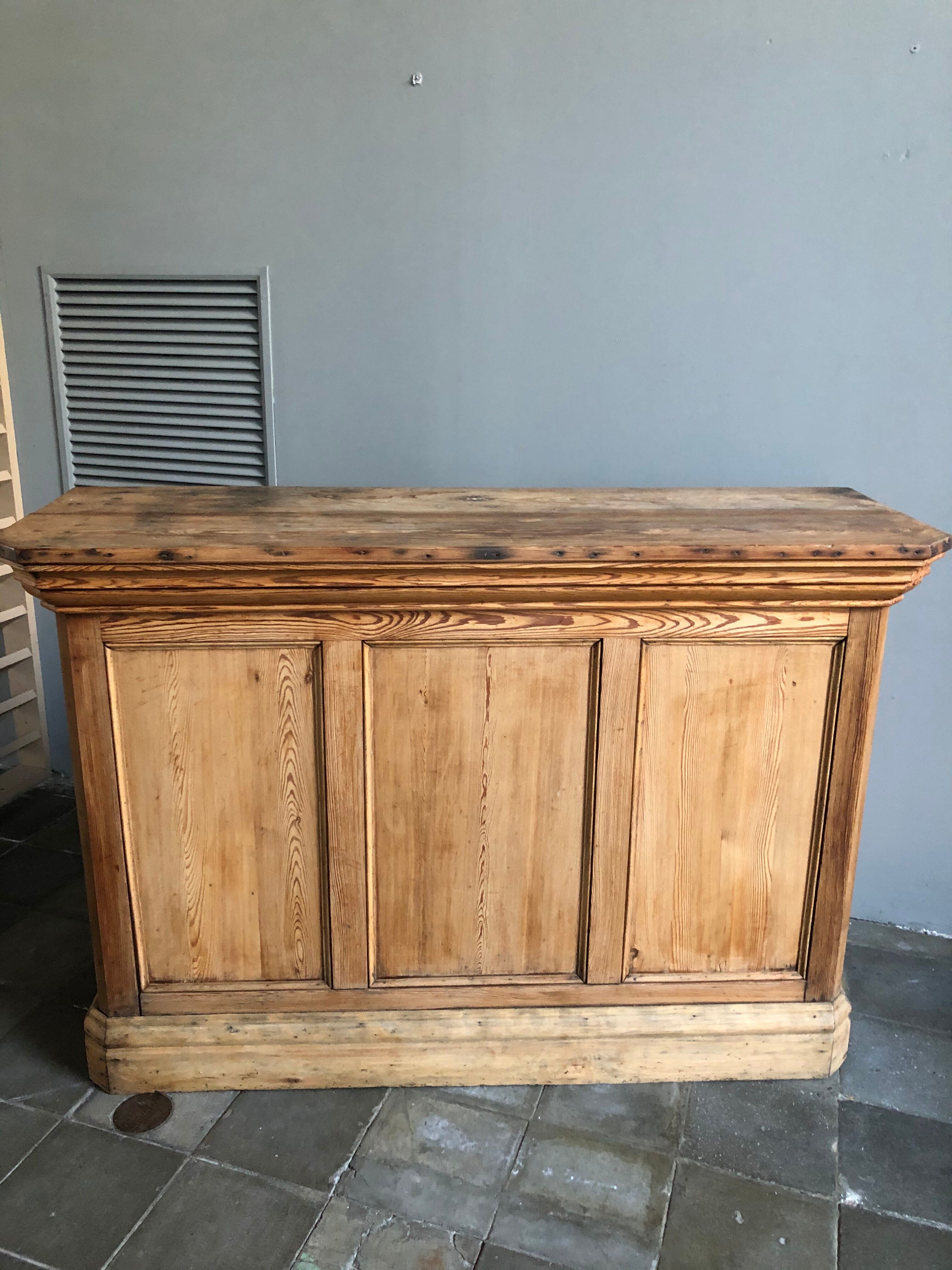 Former trading post in natural oak