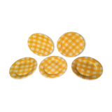 5 plates to dessert "Saarguemines" suite