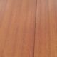 Vintage round table in blond mahogany by Gérard Guermonprez Editor Magnani, metal base