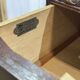 English mahogany sideboard from the 1930s with 2 drawers