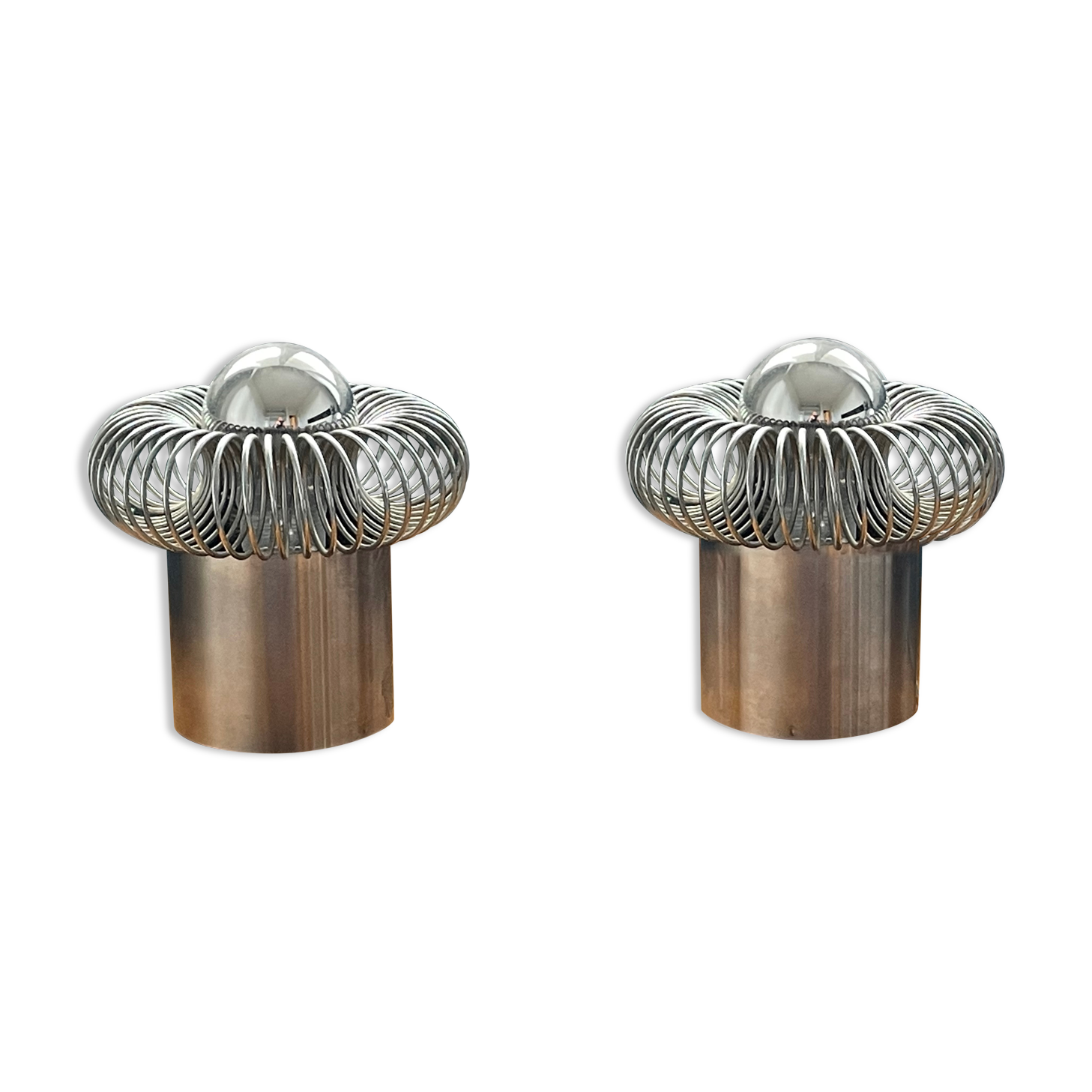 Paire de lampes ressort par Andrea Lazzari