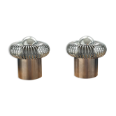 Pair of spring lamps by Andrea Lazzari