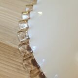 Suspension opaline lampshade