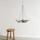 Mid Century Hanging Planter in Concrete with Chains by Willy Guhl, 1950s