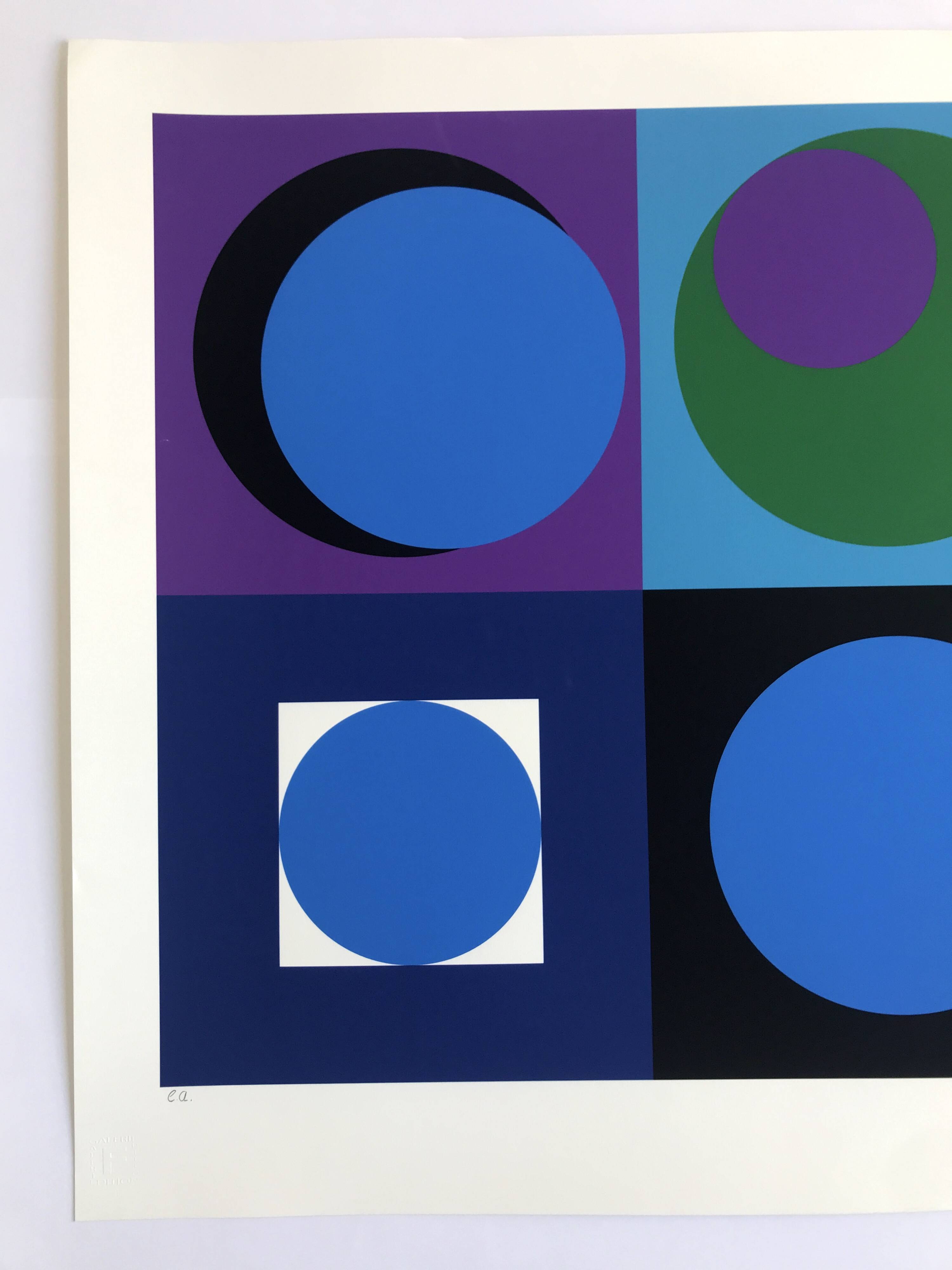 Geneviève claisse, untitled, 2014. original screenprint signed in pencil