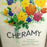 Advertising frame Cheramy flowers