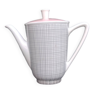 Porcelain coffee/teapot from the Villeroy & Boch earthenware factory, Béatrice model - 1950s