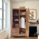 Armoire Parisienne en chêne brut 