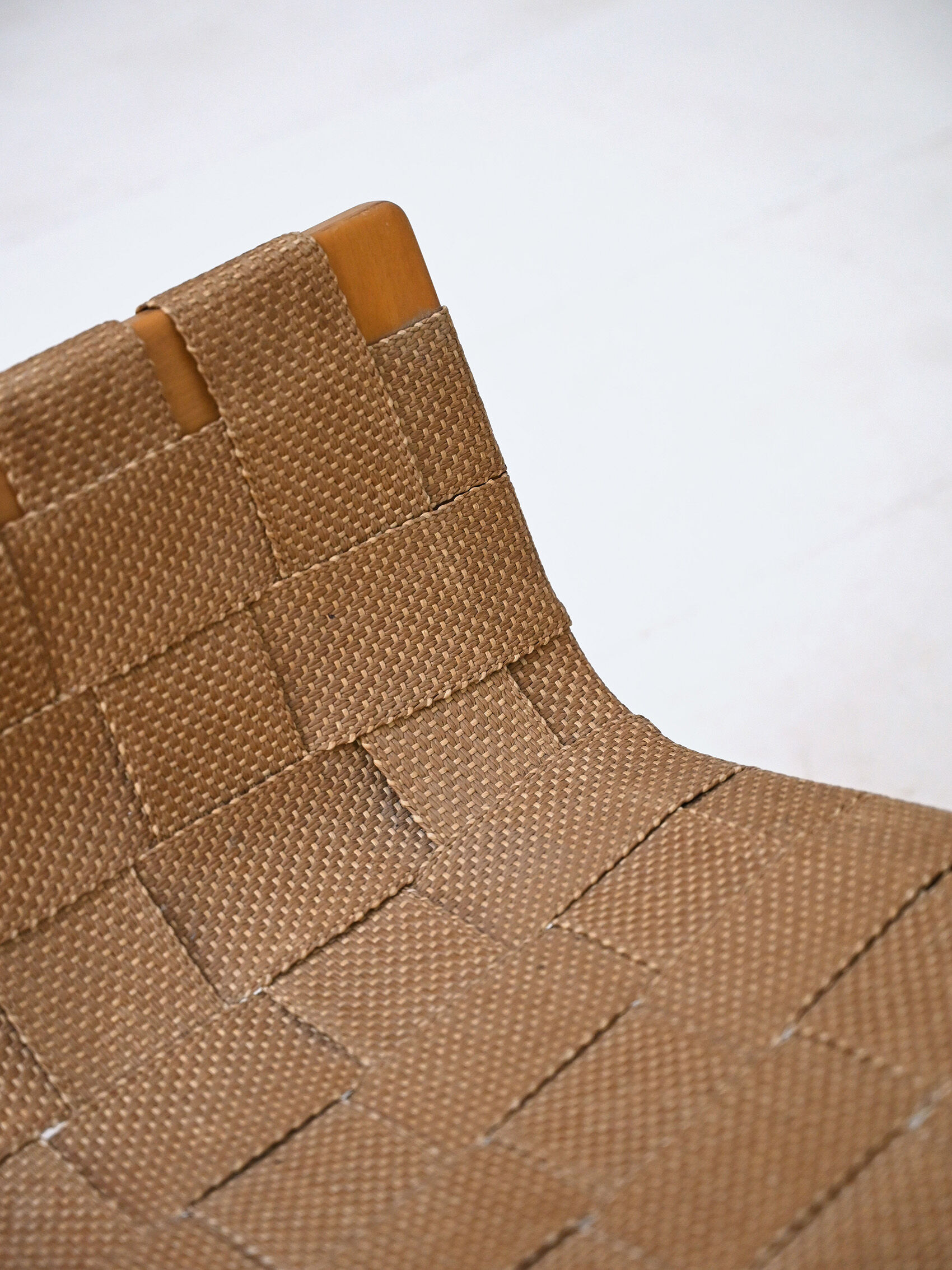 'Pernilla' armchair and footstool designed by Bruno Mathsson