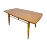 Table basse en bois de laiton 1960