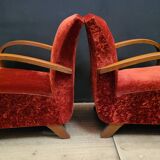 Paire de fauteuils Art Déco années 30