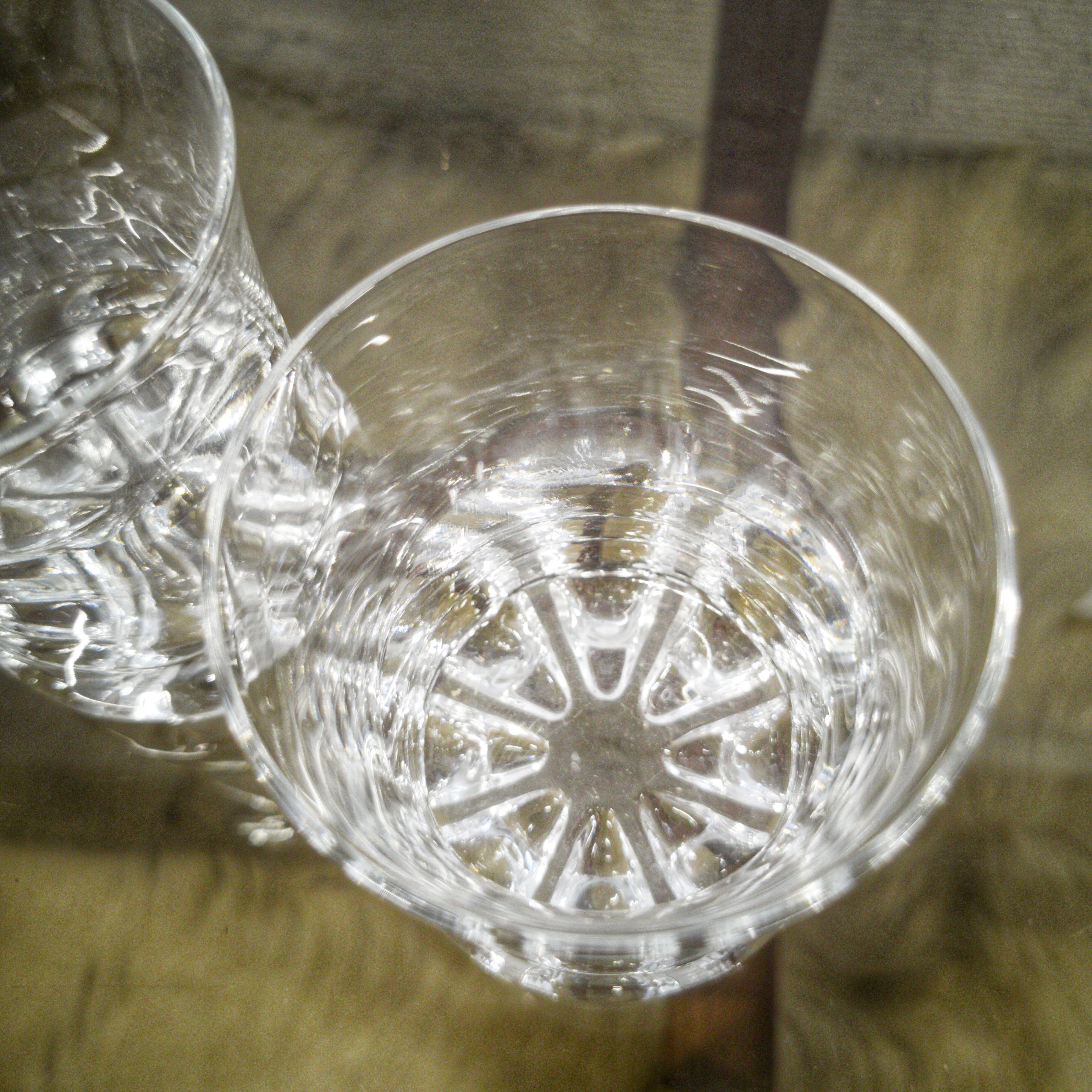 Pair of whiskey glasses