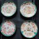 4 cups and under cups of the 19th century earthenware factory of sarreguemines
