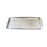 1970s rectangular stainless steel dish