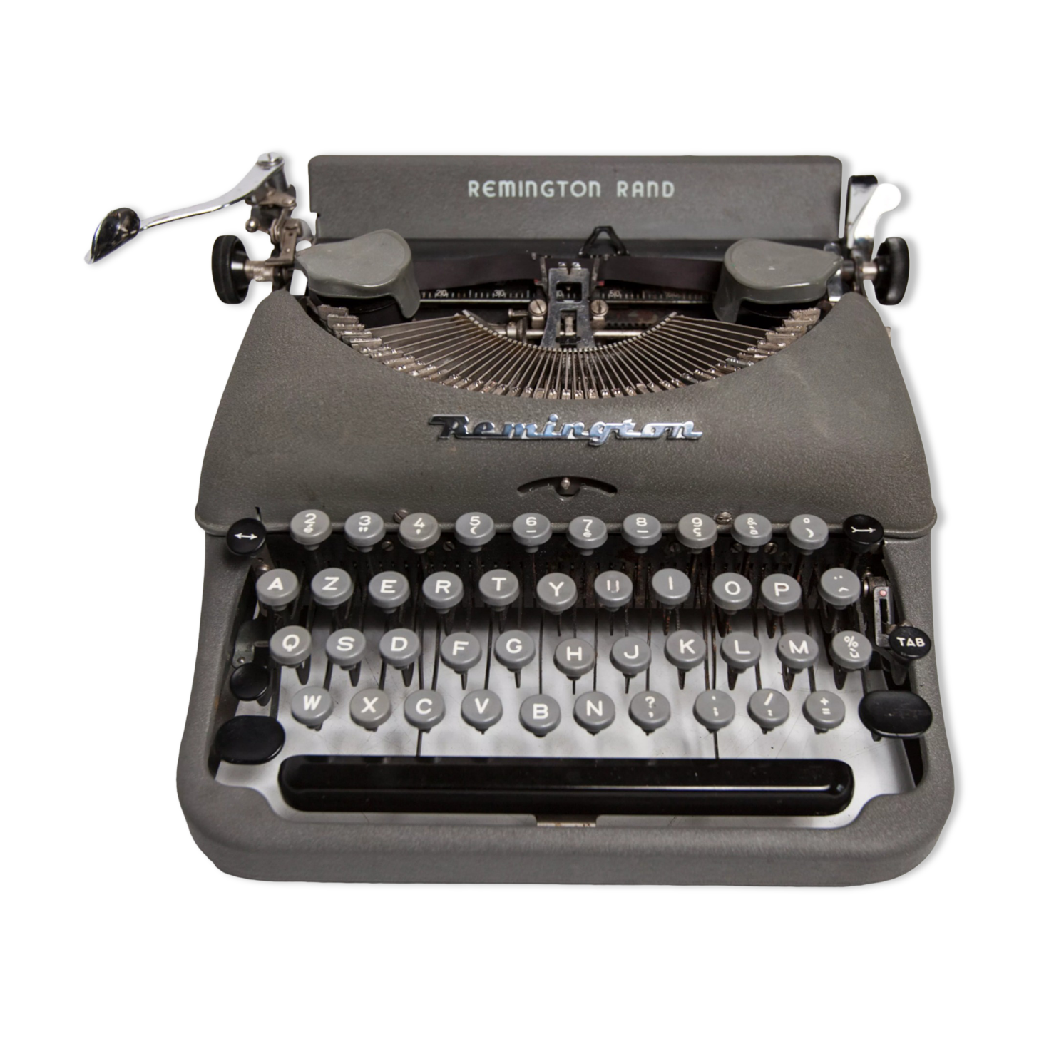 Typewriter Remington rand 1947 deluxe model 5 revised and new ribbon