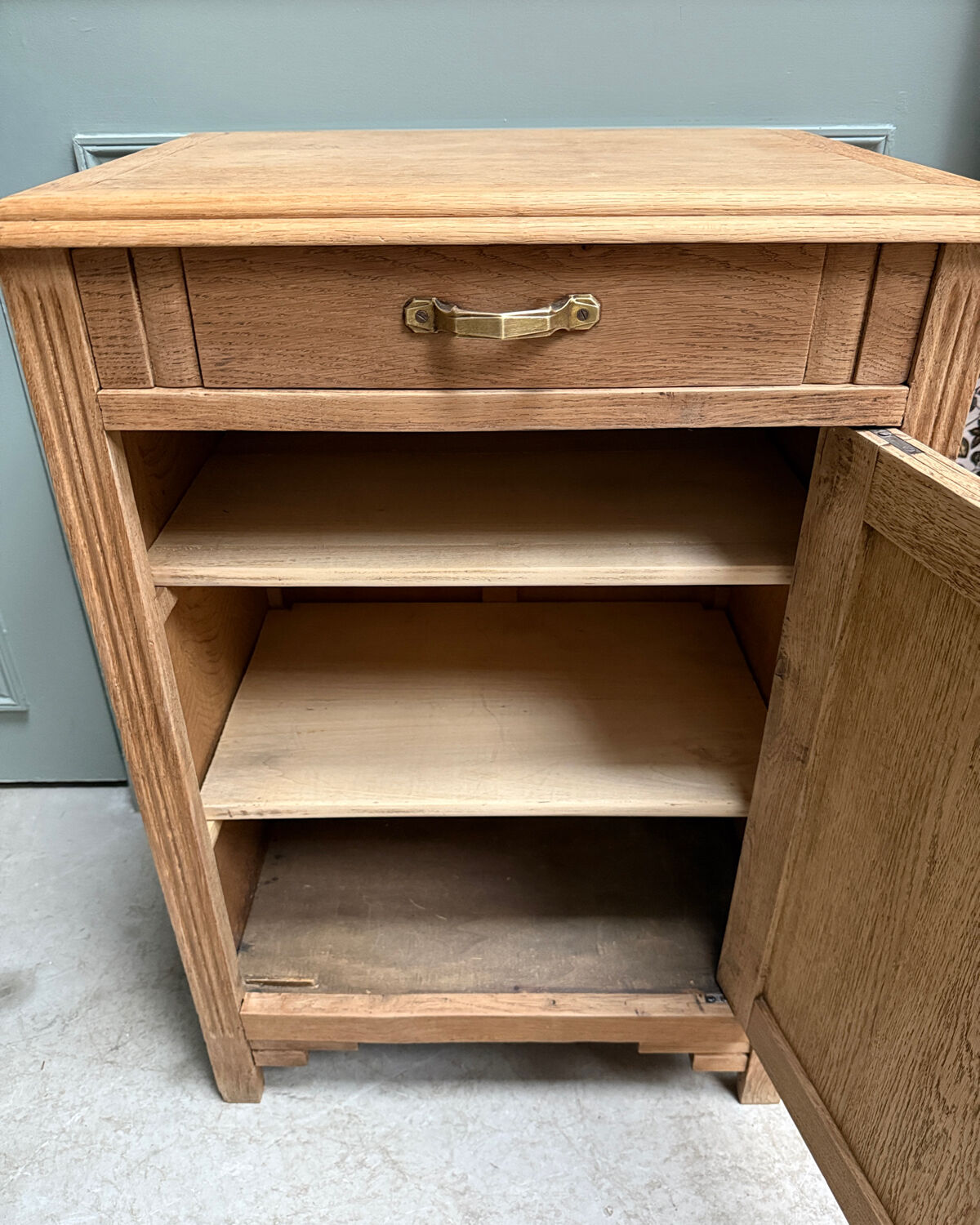 Art Deco oak confiturier (renovated)