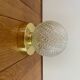 Applique avec globe vintage