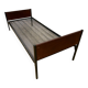 Daybed ou lit simple scandinave placage teck