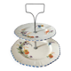 Porcelain server or display stand stamped Parrott & Company, Made in England, n° 478