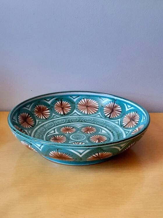 Plat en céramique Robert Picault 1960