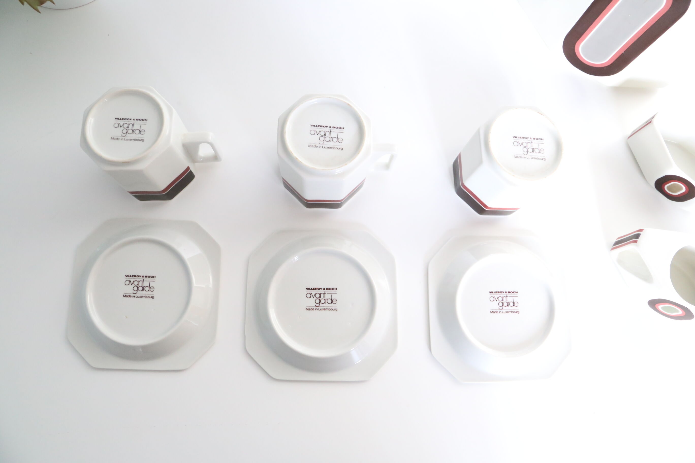 Coffee service from the Villeroy and Boch avant-garde range