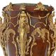 Pair of important Louis XV style pedestals