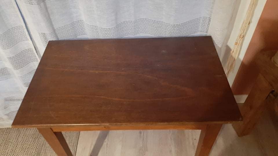 Wooden side table