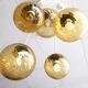 Vintage smoked glass pendant light, Parscot circa 1970.