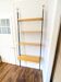 Modular floor-to-ceiling shelf for Wohnbedarf, Switzerland, 1960.