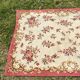 Floral carpet