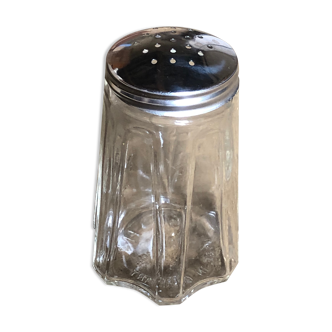 Glass salt shaker