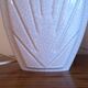 "Fan" lamp base in crackled ceramic - 1980s