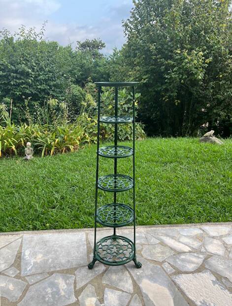 Support for 6 shelves for pots and pans, vegetable baskets, Vintage – Fo
