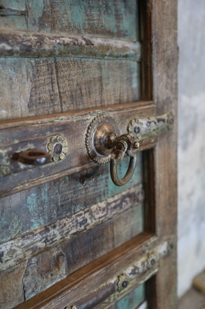 Double leaf Indian door