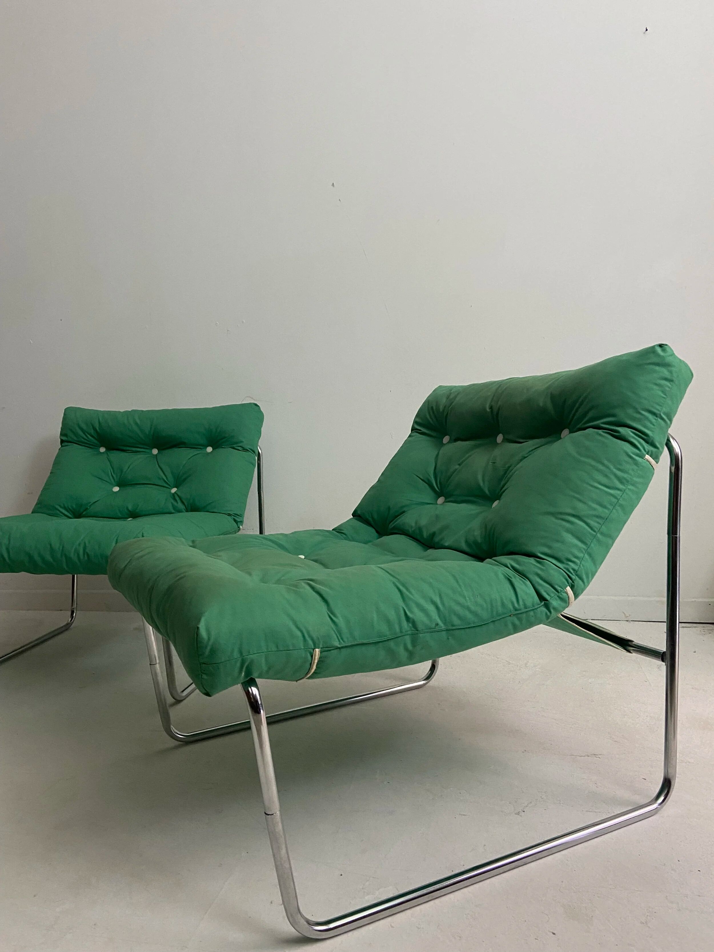 Pair of vintage armchairs