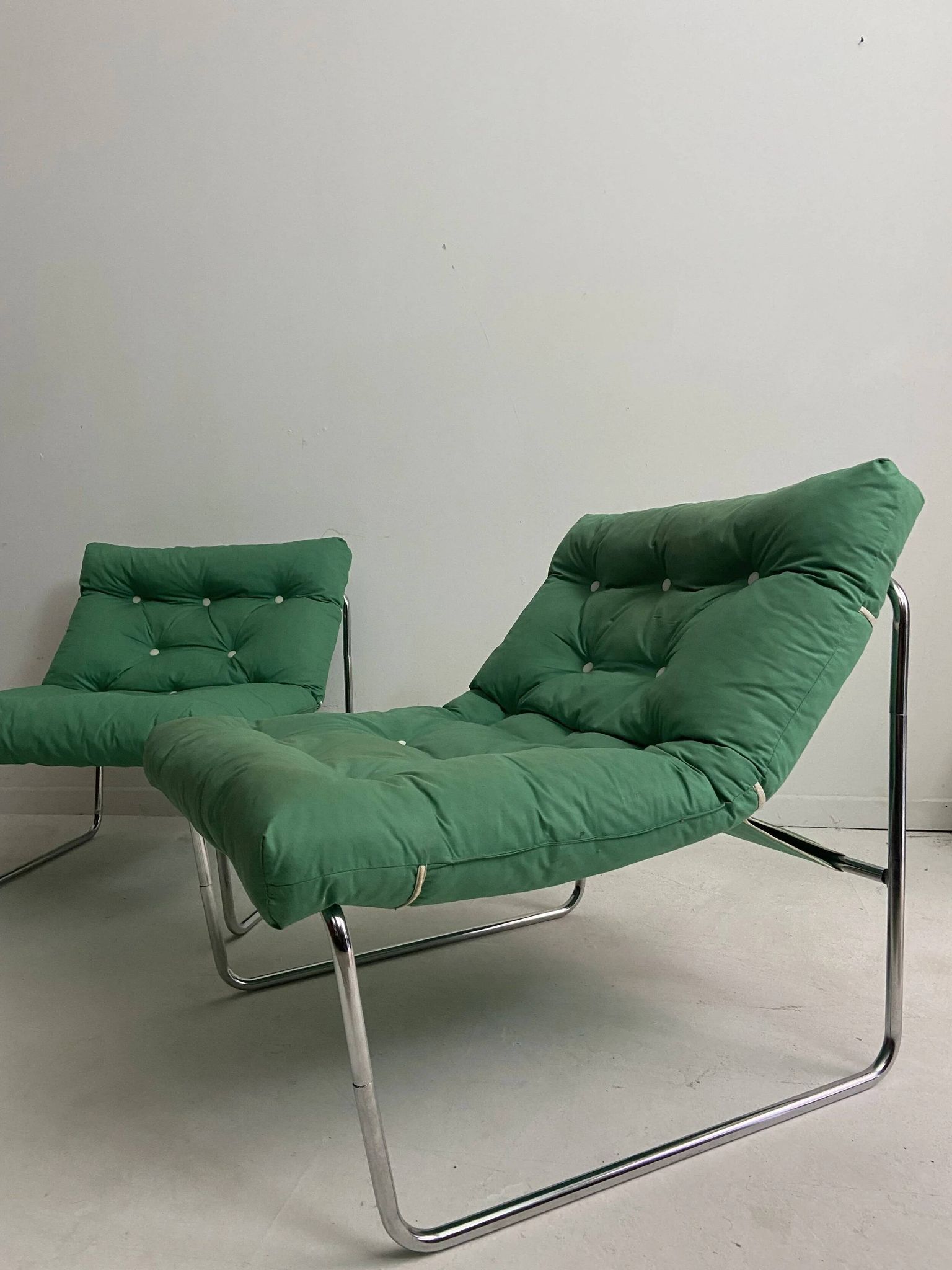 Pair of vintage armchairs