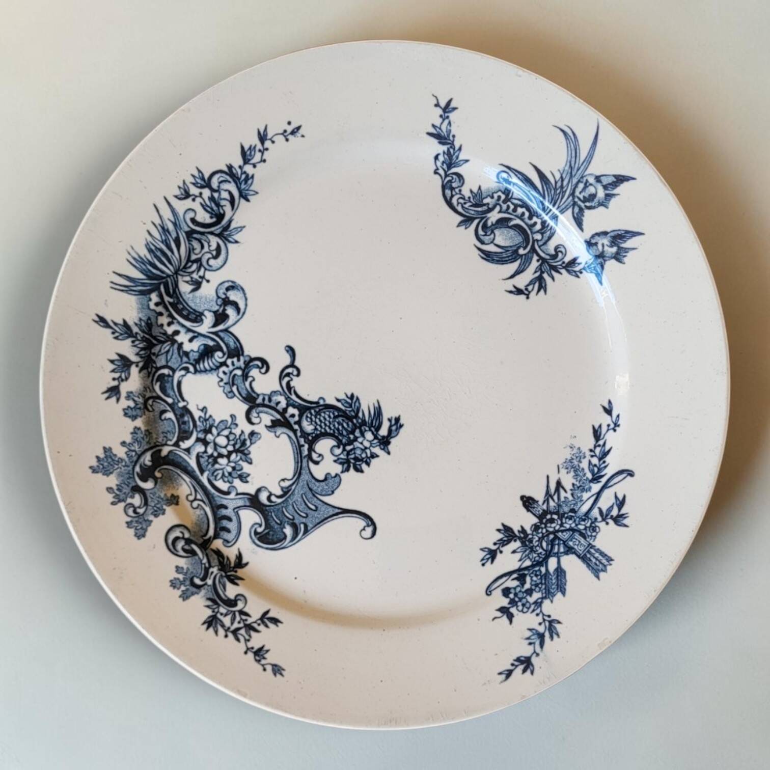 6 flat plates Terre de Fer BFK model Regent