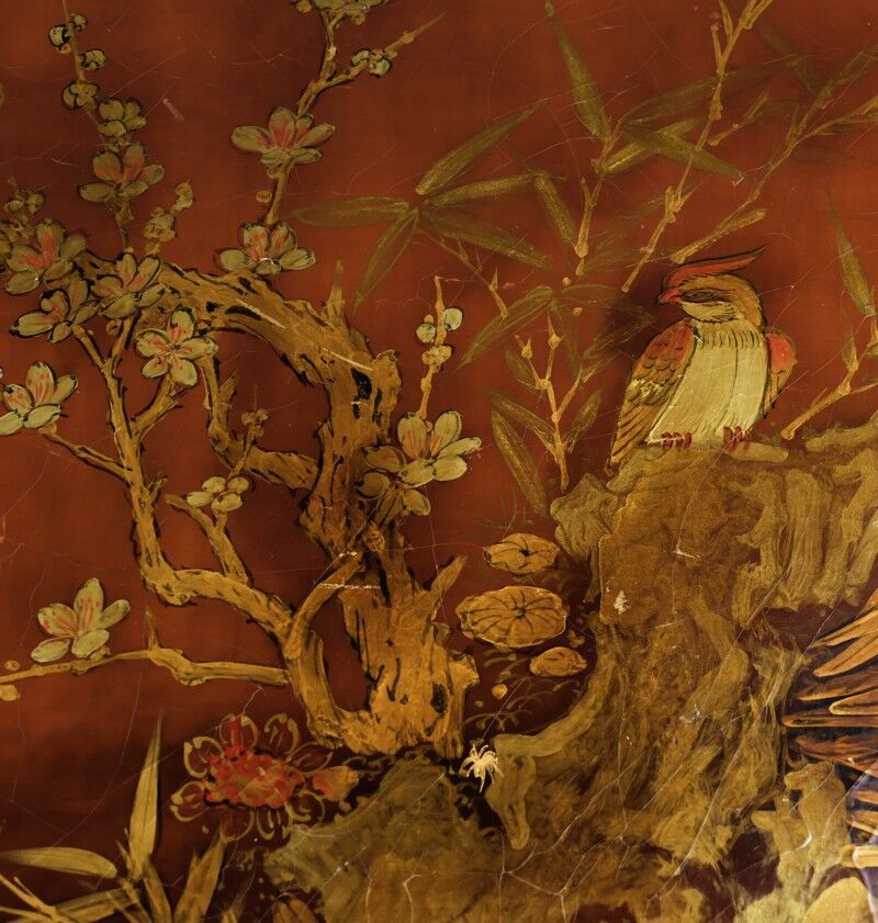 Lacquered wooden coffee table, China – Mid 20th century