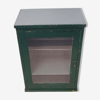 Vitrine used vert sapin