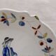 Malicorne plate old tableware character collection