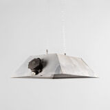 Industrial rectangular ceiling lamp