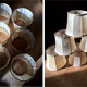 Vintage pork bladder lamps-day for dutch lustre